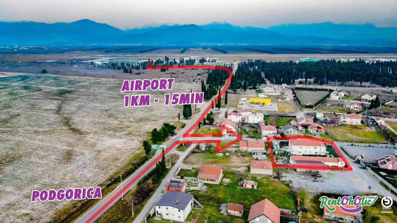Simo Apartments Airport Podgorica Ngoại thất bức ảnh