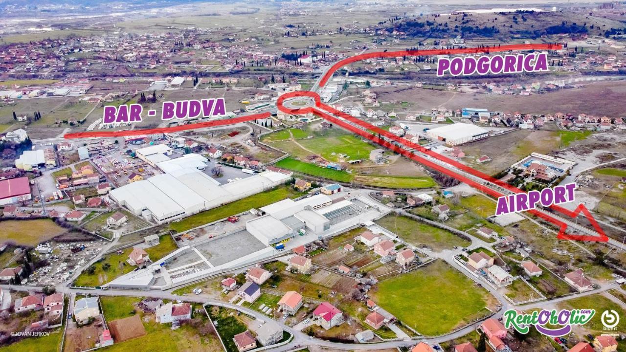 Simo Apartments Airport Podgorica Ngoại thất bức ảnh